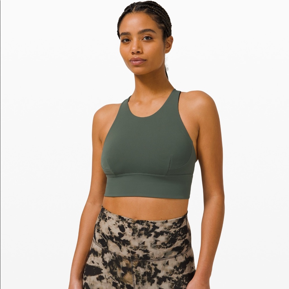 NWT Lululemon Wunder Train long line bra size 10